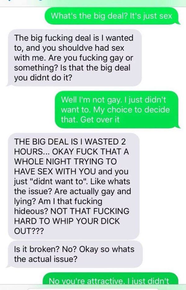 She doesnt want sex