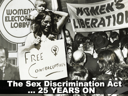 The B. reccomend What is the sex discrimination act 1984
