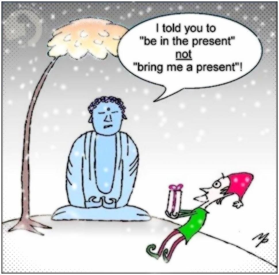 Dandelion reccomend Zen buddhist jokes